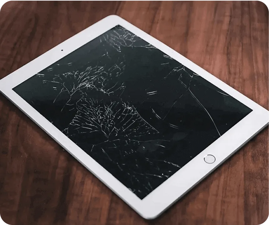 Cracked screen or digitizer