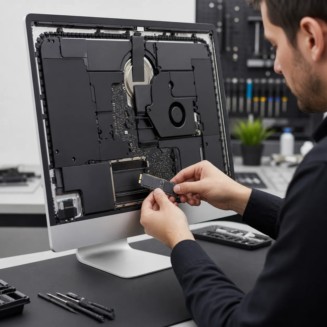 iMac SSD storage replacement